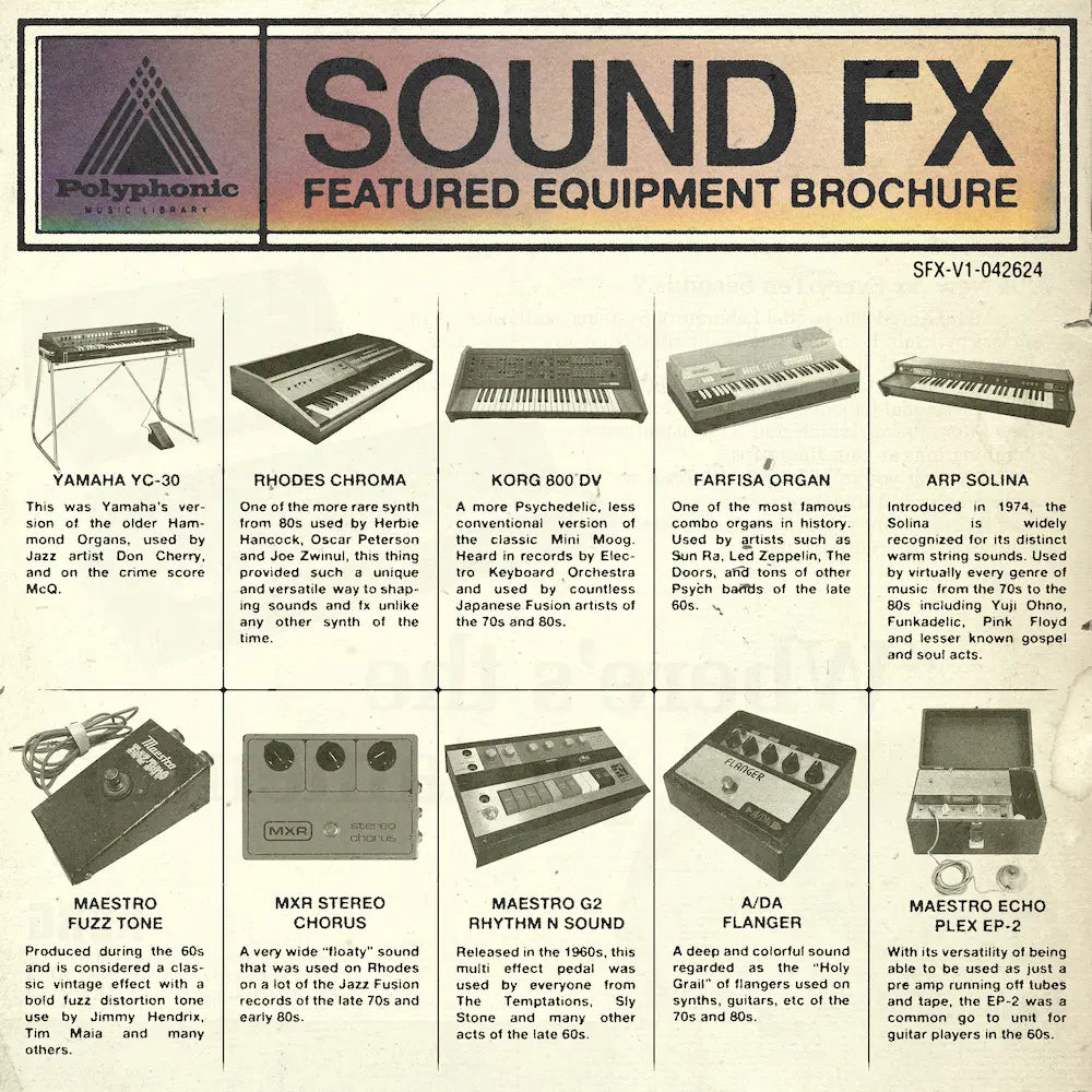 Polyphonic Music Library - SFX-1