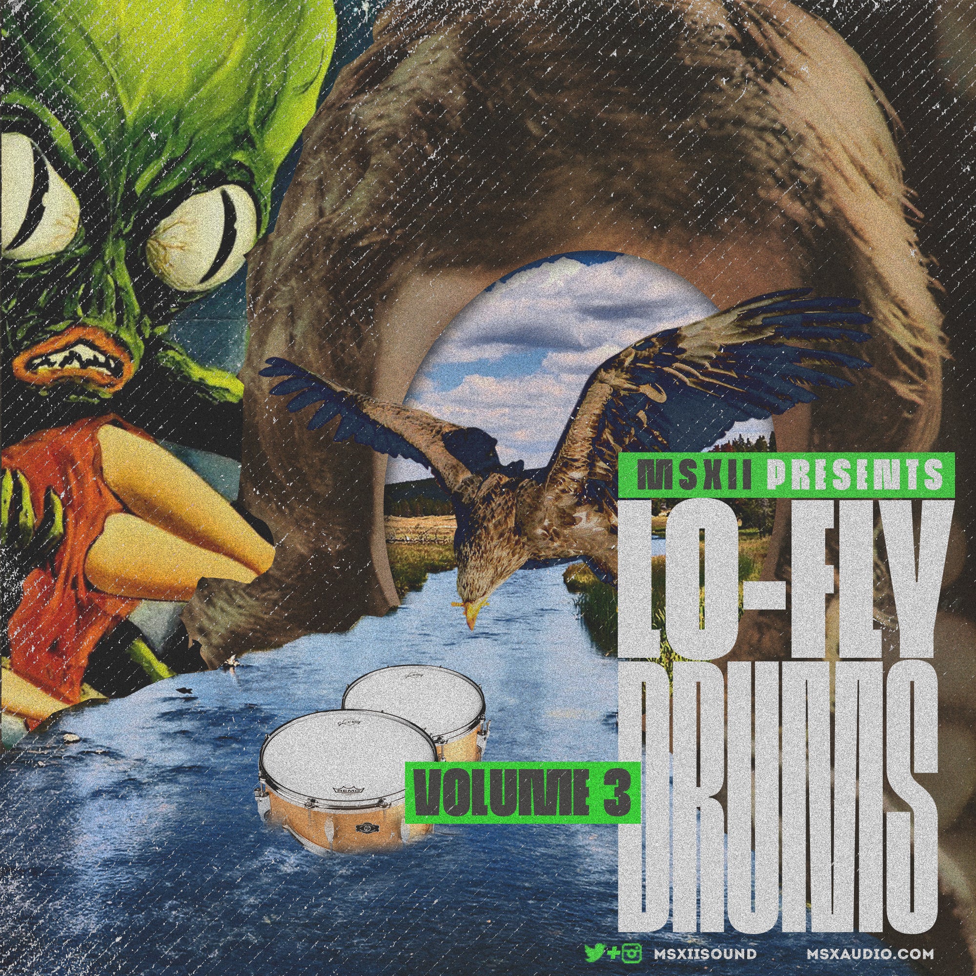 MSXII Sound Design - Lo-Fly Drums Vol. 3