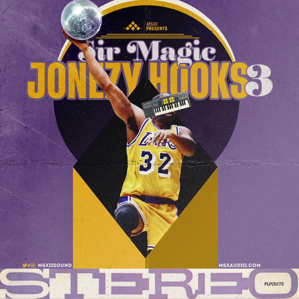 MSXII Sound Design - Sir Magic Jonezy Hooks Vol. 3 Vocal Sample Pack